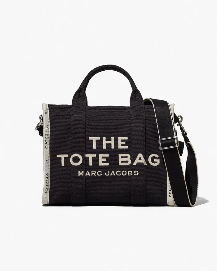 Marc Jacobs The Tote Bag Women The Jacquard Medium Tote Bag Black