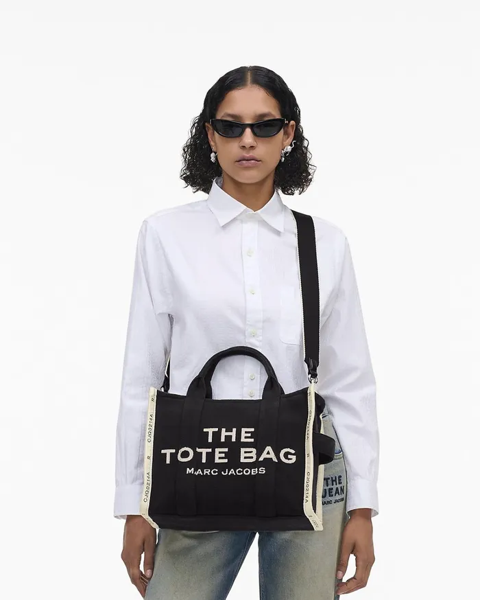 Marc Jacobs The Tote Bag Women The Jacquard Medium Tote Bag Black