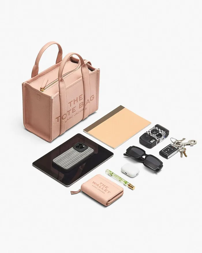 Marc Jacobs The Tote Bag Women The Leather Small Tote Bag Argan Oil