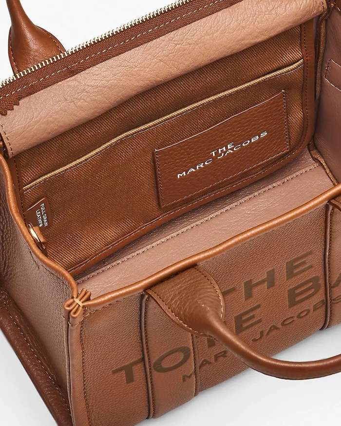 Marc Jacobs The Tote Bag Women The Leather Small Tote Bag Argan Oil