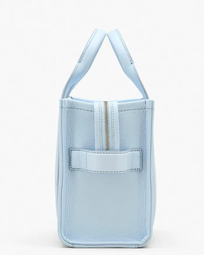 Marc Jacobs The Tote Bag Women The Leather Small Tote Bag Cloud Blue