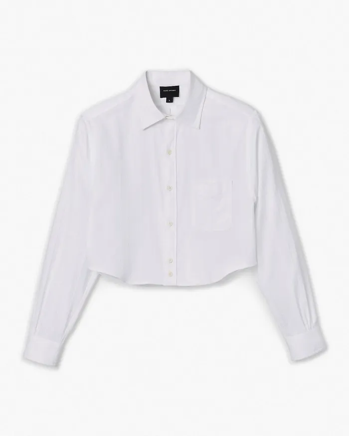 Marc Jacobs Tops Women The Cropped Femme Shirt White
