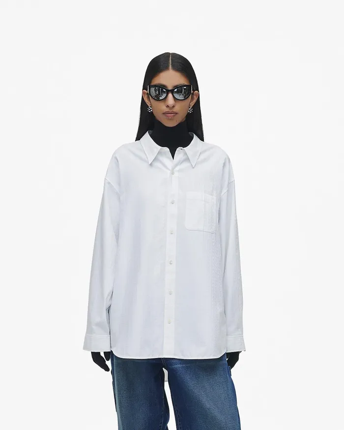 Marc Jacobs Tops Women The Monogram Big Shirt White