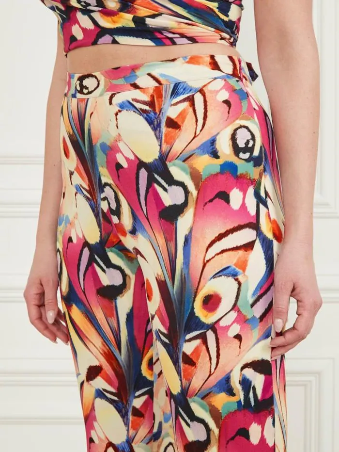 Marciano Anise Flared Pant Wonderland Print Women Bottoms Marciano Anise Flared Pant Wonderland Print Women Bottoms