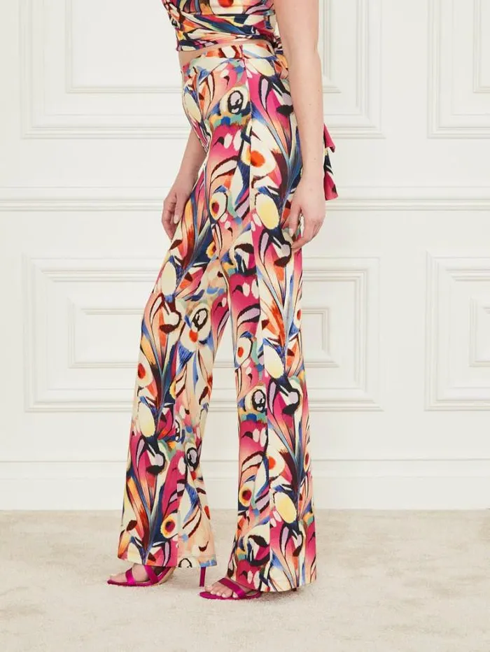 Marciano Anise Flared Pant Wonderland Print Women Bottoms Marciano Anise Flared Pant Wonderland Print Women Bottoms