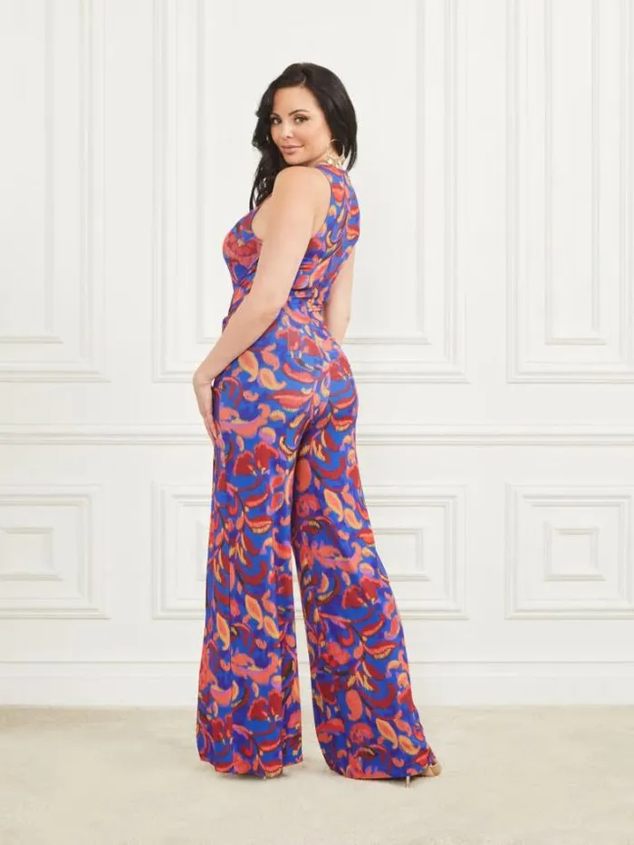 Marciano Calla Sleeveless Jumpsuit Betty Blue Print Women Dresses Marciano Calla Sleeveless Jumpsuit Betty Blue Print Women Dresses