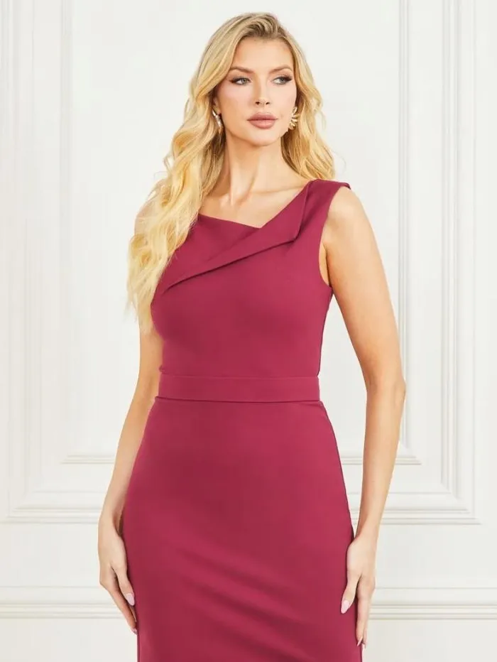Marciano Eilish Pencil Dress Purple Petal Women Dresses Marciano Eilish Pencil Dress Purple Petal Women Dresses