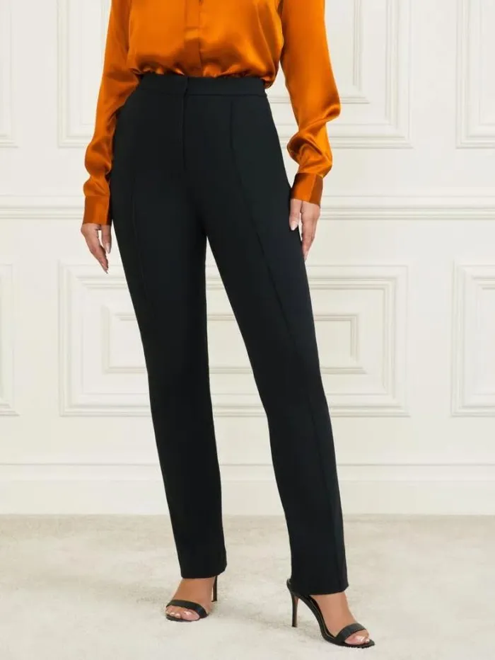 Marciano Logan Straight Leg Pant Black Women Bottoms