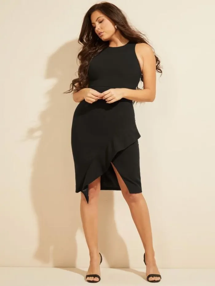 Marciano Pasha Dress Black Women Dresses Marciano Pasha Dress Black Women Dresses