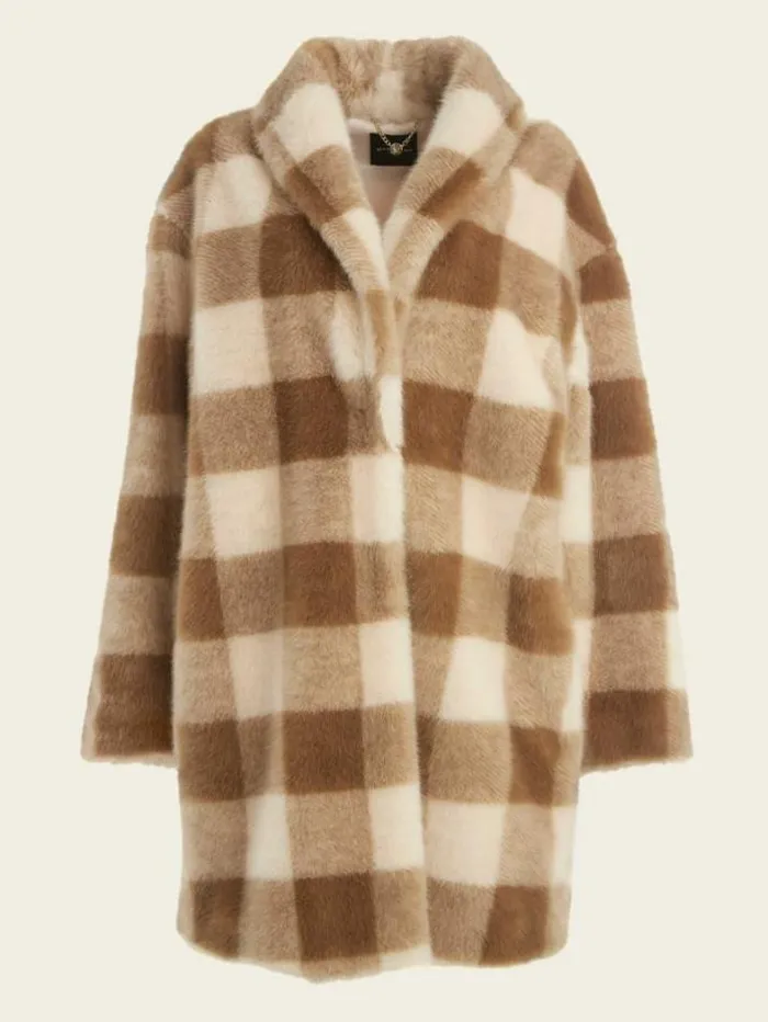 Marciano Rochelle Coat Desert Storm And Sugar Sw Women Jackets Marciano Rochelle Coat Desert Storm And Sugar Sw Women Jackets