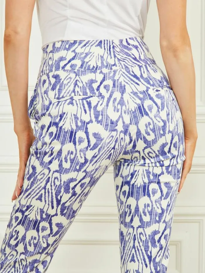 Marciano Shelly Printed Pant Substance Blue Print Women Bottoms Marciano Shelly Printed Pant Substance Blue Print Women Bottoms