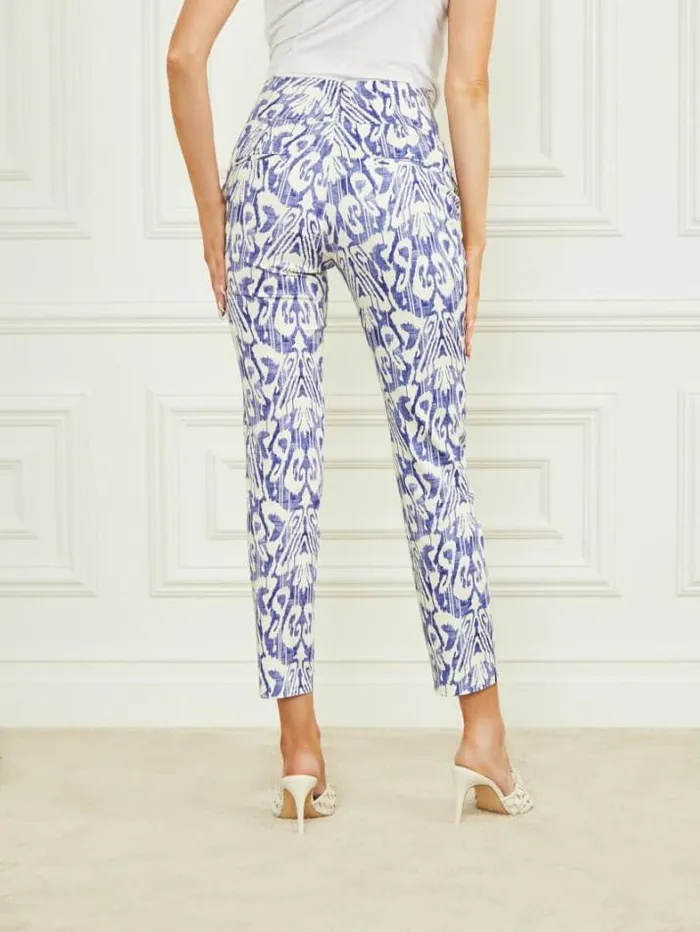 Marciano Shelly Printed Pant Substance Blue Print Women Bottoms Marciano Shelly Printed Pant Substance Blue Print Women Bottoms