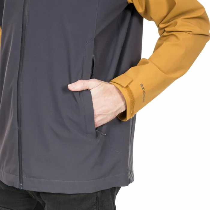 Marton DLX Waterproof Jacket Sandstone Men Trespass Waterproof Jackets