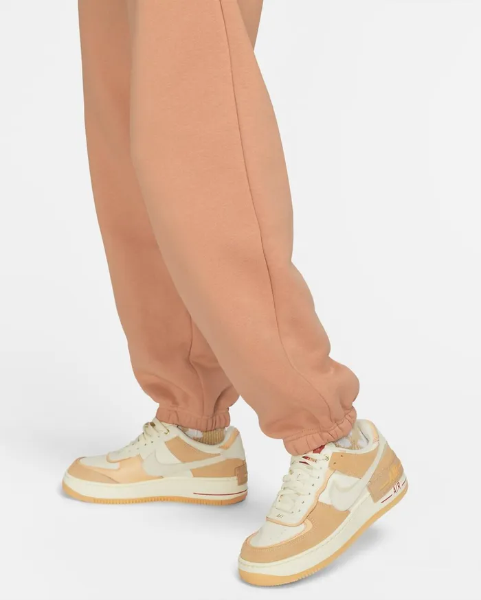 Matching Sets Women Nike Sportswear Phoenix Fleece Amber Brownsail