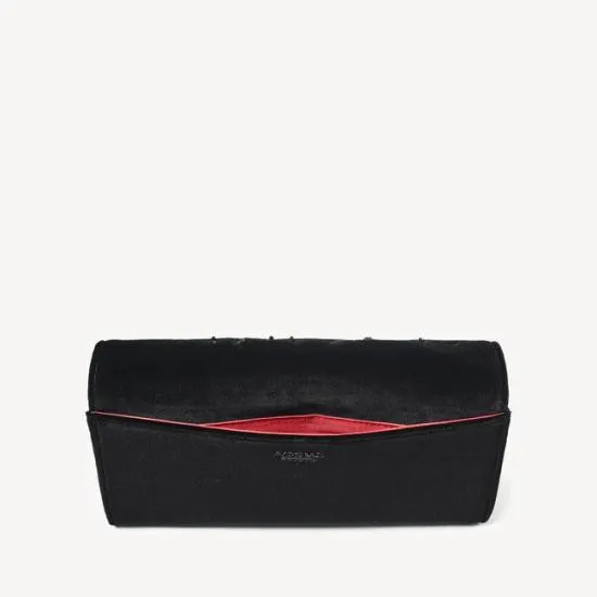 Mayfair Clutch Beaded Birds Hand Embroidery On Velvet Women Aspinal Of London Mayfair