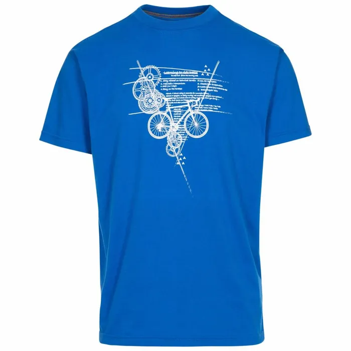 Memento Printed TShirt Blue Men Trespass TShirts