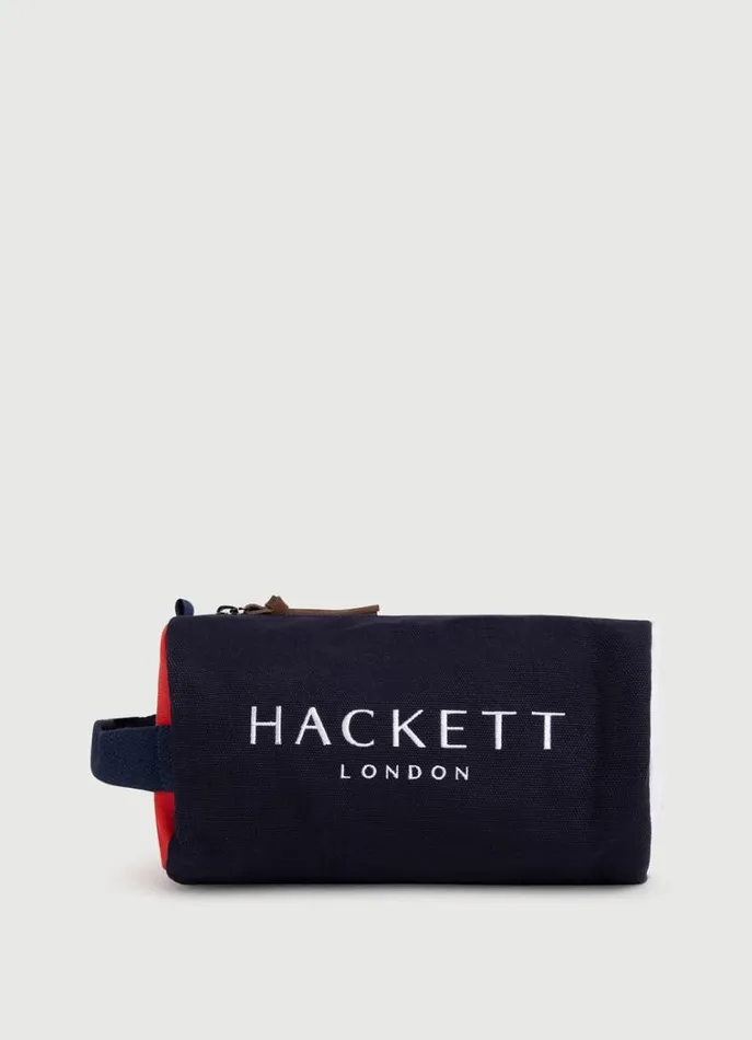 Men Bags and Luggage Hackett London Heritage Multiwash Bag Navy