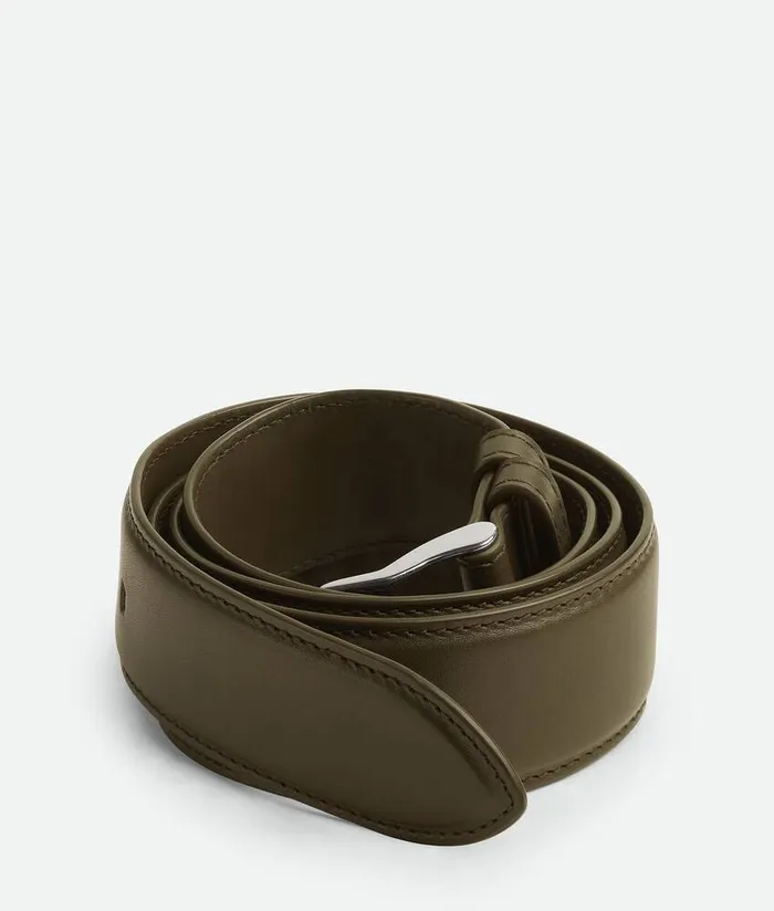 Men Bottega Veneta Belts Watch Belt Mustard
