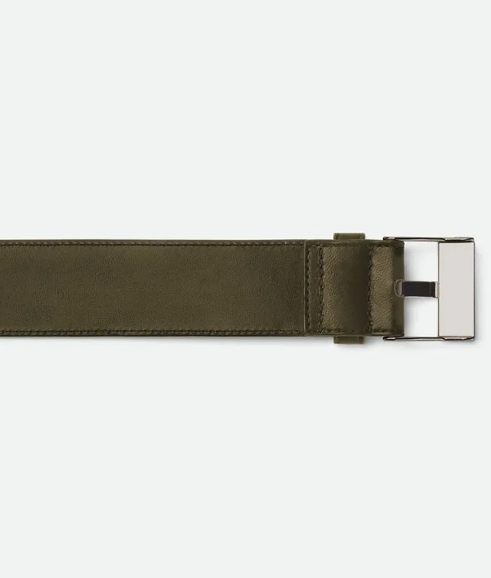 Men Bottega Veneta Belts Watch Belt Mustard