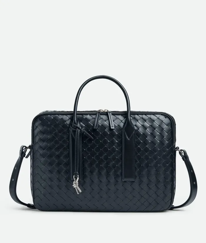Men Bottega Veneta Briefcase Getaway Briefcase Shadow