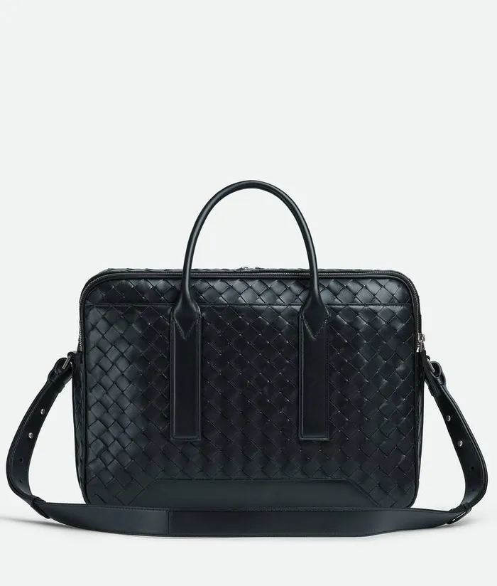 Men Bottega Veneta Briefcase Getaway Briefcase Shadow