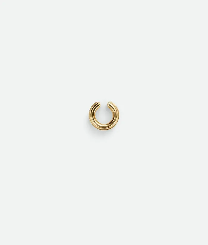 Men Bottega Veneta Earrings Watch Earcuff Yellow Gold