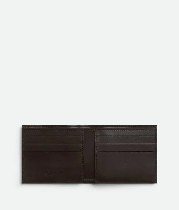 Men Bottega Veneta Small Wallets Cassette BiFold Wallet Fondantwood