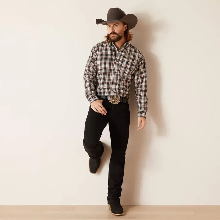 Men Button Down Shirts Ariat Pro Series Nathanael Classic Fit Shirt White Men Button Down Shirts Ariat Pro Series Nathanael Classic Fit Shirt White