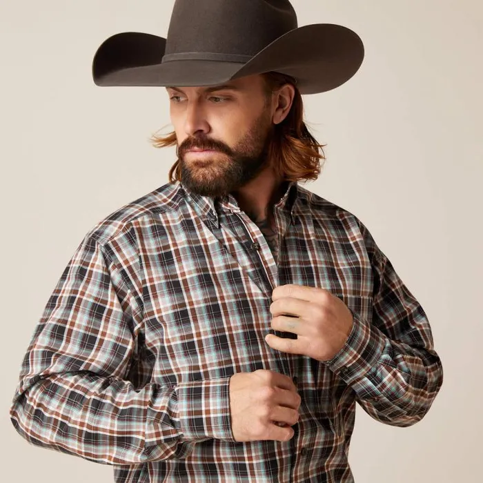 Men Button Down Shirts Ariat Pro Series Nathanael Classic Fit Shirt White Men Button Down Shirts Ariat Pro Series Nathanael Classic Fit Shirt White