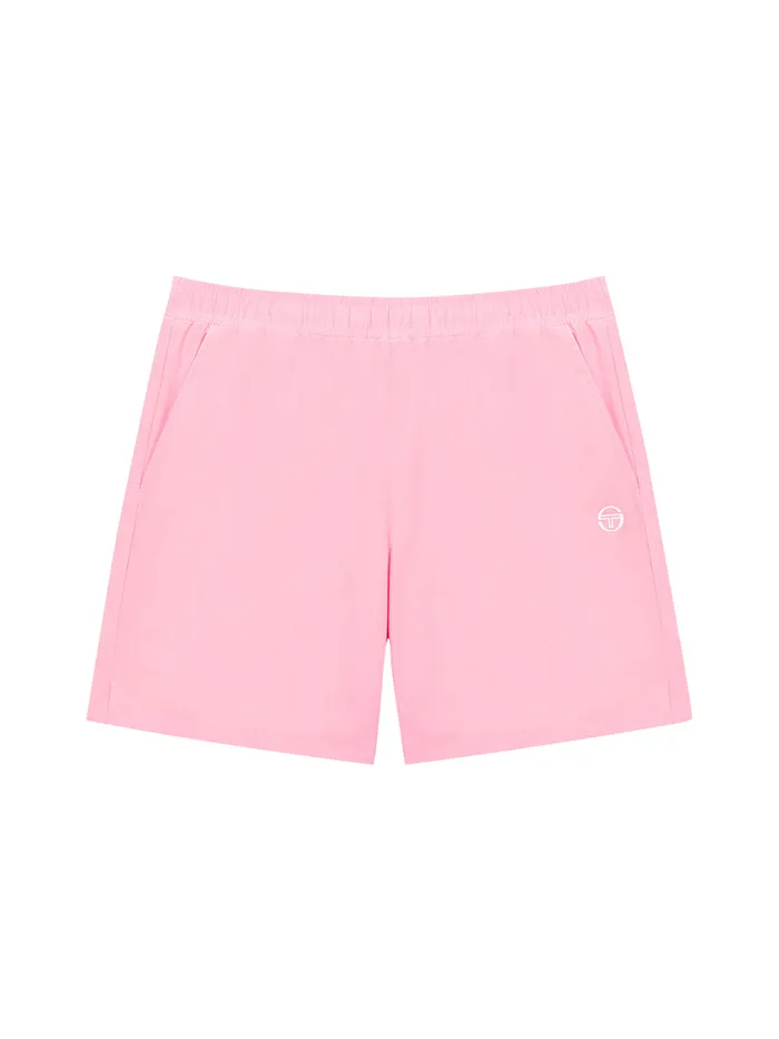 Men Court Styles Sergio Tacchini Essential Woven Shorts Light Pink