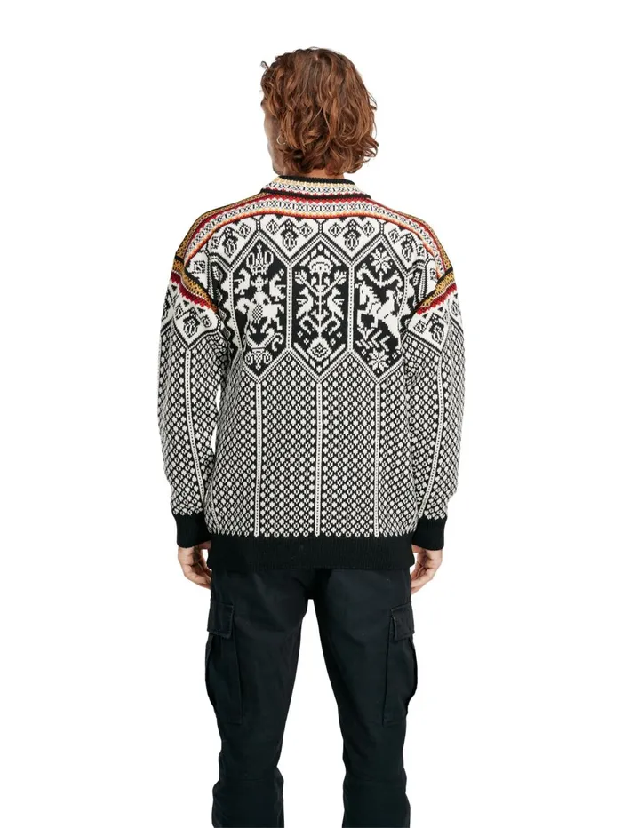 Men Dale Of Norway Round Neck 1994 Lillehammer Wool Sweater Unisex