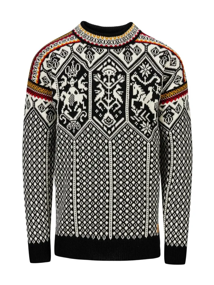 Men Dale Of Norway Round Neck 1994 Lillehammer Wool Sweater Unisex