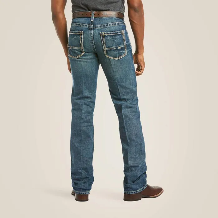Men Denim Ariat M5 Slim Boundary Stackable Straight Leg Jean Gulch