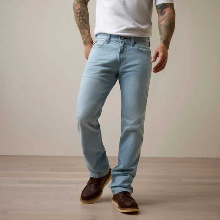 Men Denim Ariat M7 Slim Toro Straight Jean Cali Ultralight