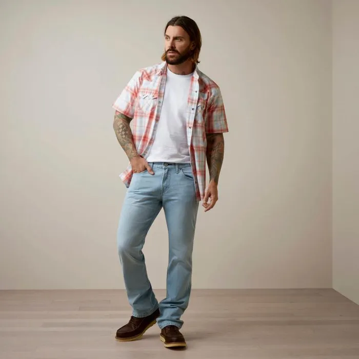 Men Denim Ariat M7 Slim Toro Straight Jean Cali Ultralight Men Denim Ariat M7 Slim Toro Straight Jean Cali Ultralight