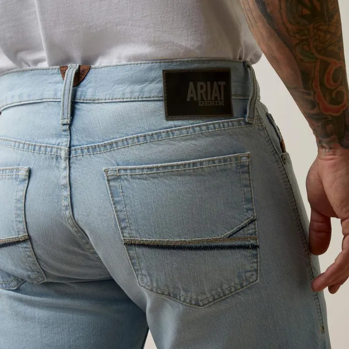 Men Denim Ariat M7 Slim Toro Straight Jean Cali Ultralight Men Denim Ariat M7 Slim Toro Straight Jean Cali Ultralight