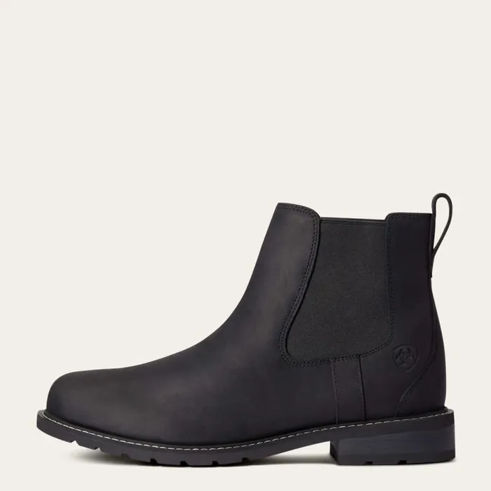 Men Dress and Fashion Boots Ariat Wexford Waterproof Chelsea Boot Black Men Dress and Fashion Boots Ariat Wexford Waterproof Chelsea Boot Black