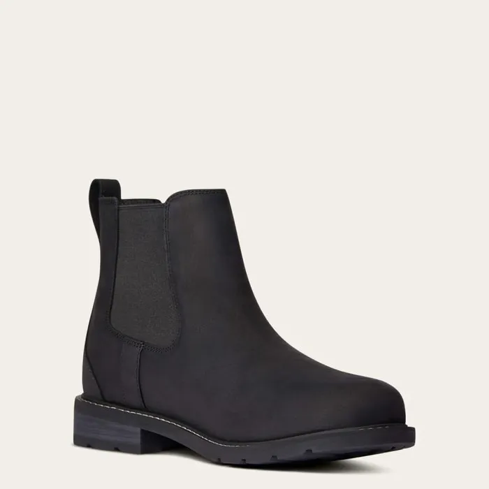 Men Dress and Fashion Boots Ariat Wexford Waterproof Chelsea Boot Black Men Dress and Fashion Boots Ariat Wexford Waterproof Chelsea Boot Black