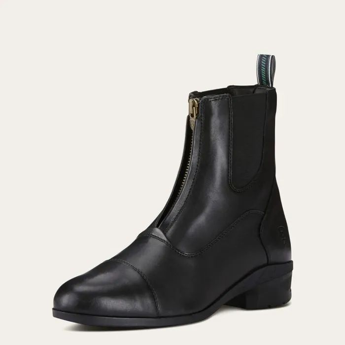 Men English Riding Boots Ariat Heritage IV Zip Paddock Boot Black