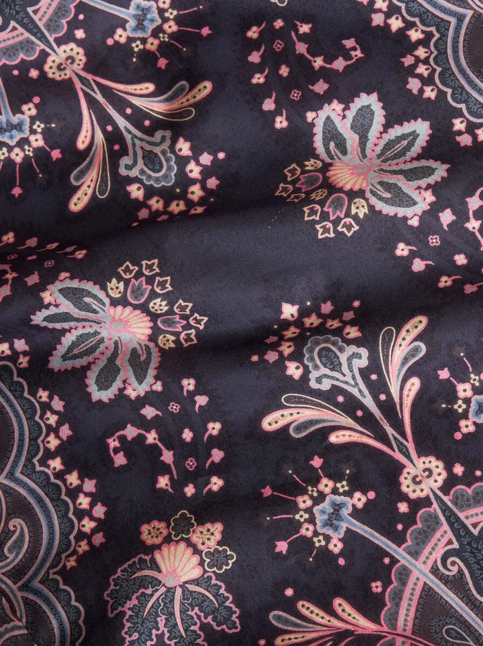 Men Etro Shirts Paisley Shirt Navy Blue Men Etro Shirts Paisley Shirt Navy Blue