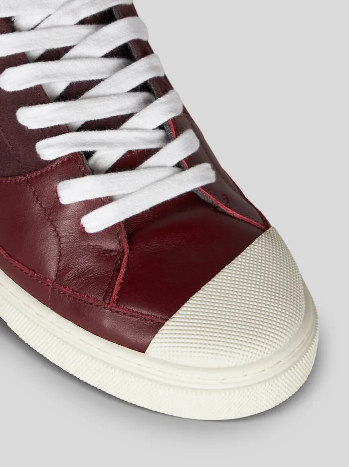 Men Etro Sneakers Leather Sneakers Burgundy Men Etro Sneakers Leather Sneakers Burgundy
