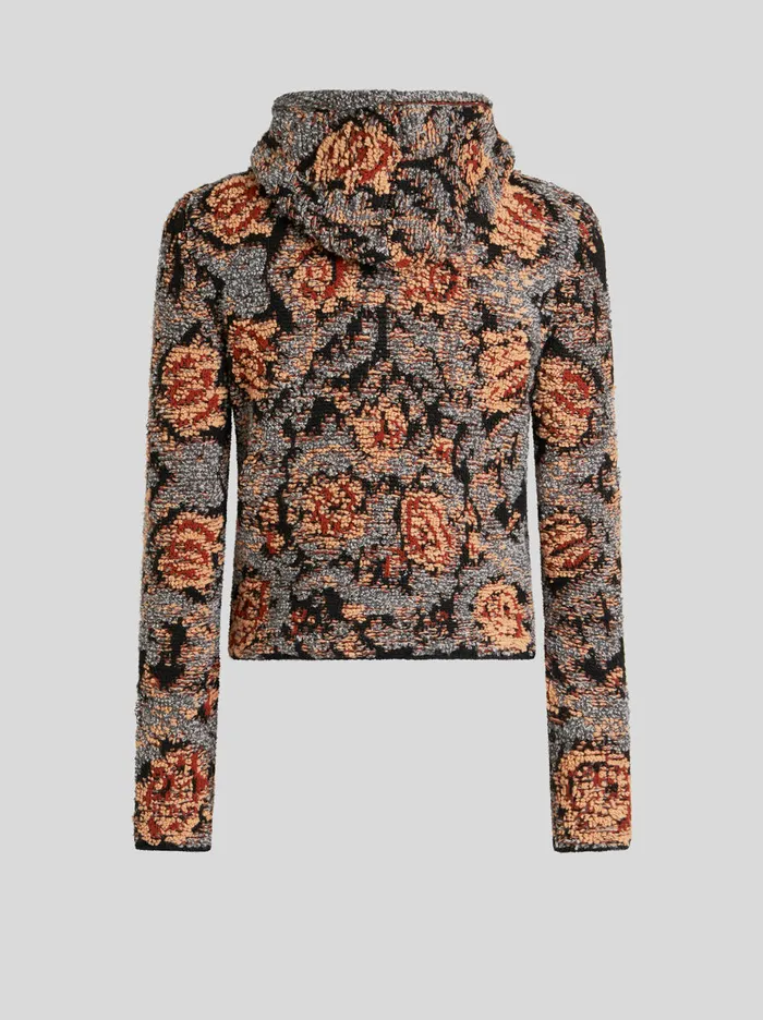Men Etro TShirt And Sweatshirts Knit Hoodie Multicolour Men Etro TShirt And Sweatshirts Knit Hoodie Multicolour