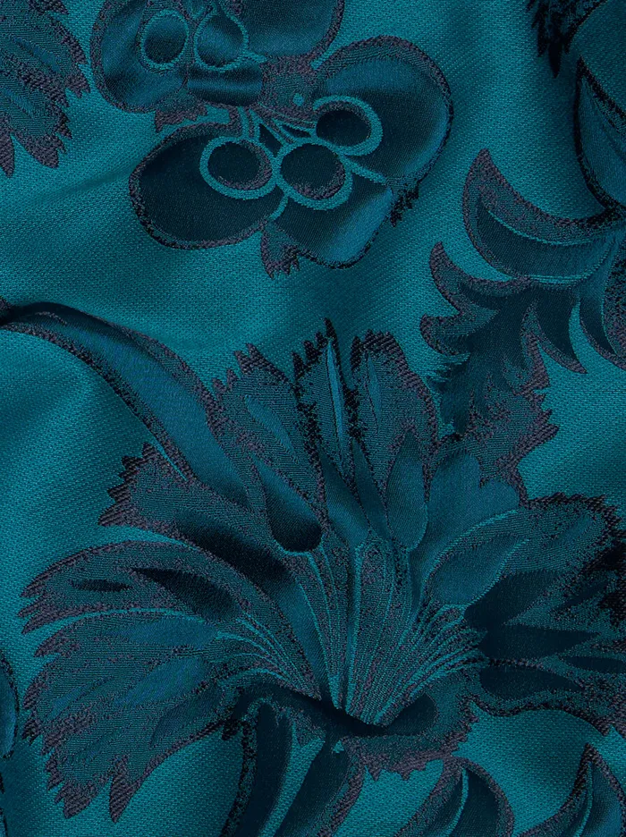 Men Etro Trousers Floral Leafy Evening Trousers Light Blue Men Etro Trousers Floral Leafy Evening Trousers Light Blue