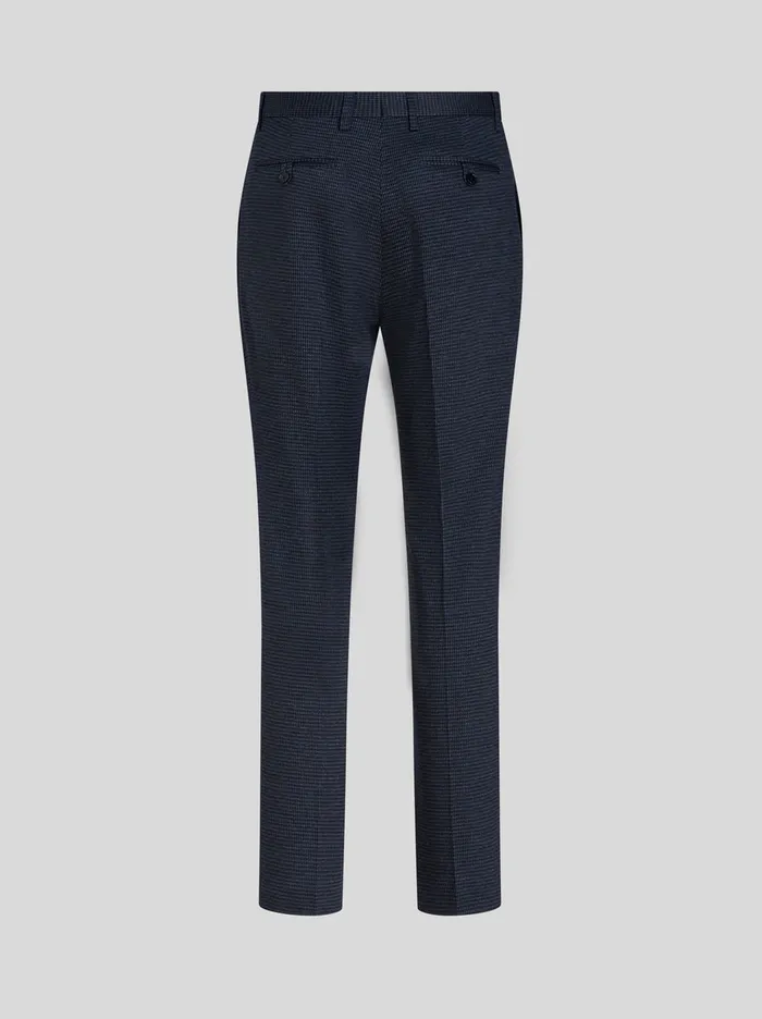 Men Etro Trousers Houndstooth Trousers Navy Blue Men Etro Trousers Houndstooth Trousers Navy Blue