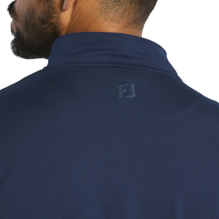 Men FootJoy Base MidLayers Approach QuarterZip Navy