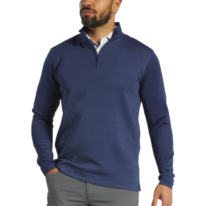 Men FootJoy Base MidLayers Tonal Block MidLayer Navy Men FootJoy Base MidLayers Tonal Block MidLayer Navy