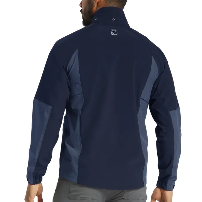Men FootJoy Outer Layers HydroTour Rain Jacket Navy Men FootJoy Outer Layers HydroTour Rain Jacket Navy
