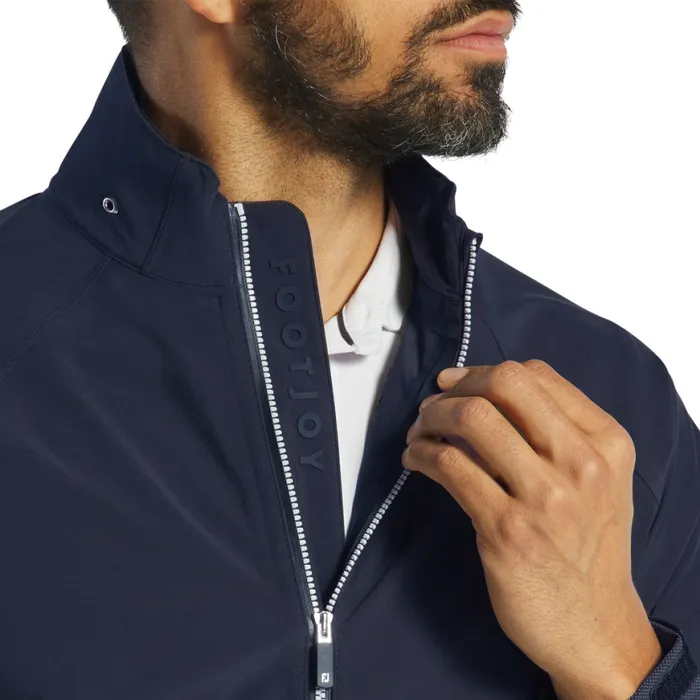 Men FootJoy Outer Layers HydroTour Rain Jacket Navy Men FootJoy Outer Layers HydroTour Rain Jacket Navy