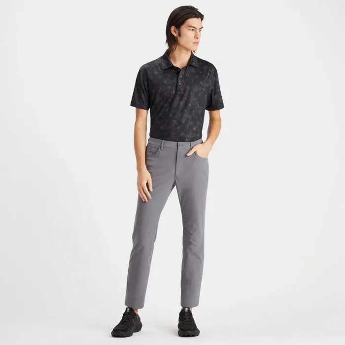 Men GFORE Grey Tour 5 Pocket 4Way Stretch Straight Leg Golf Pants