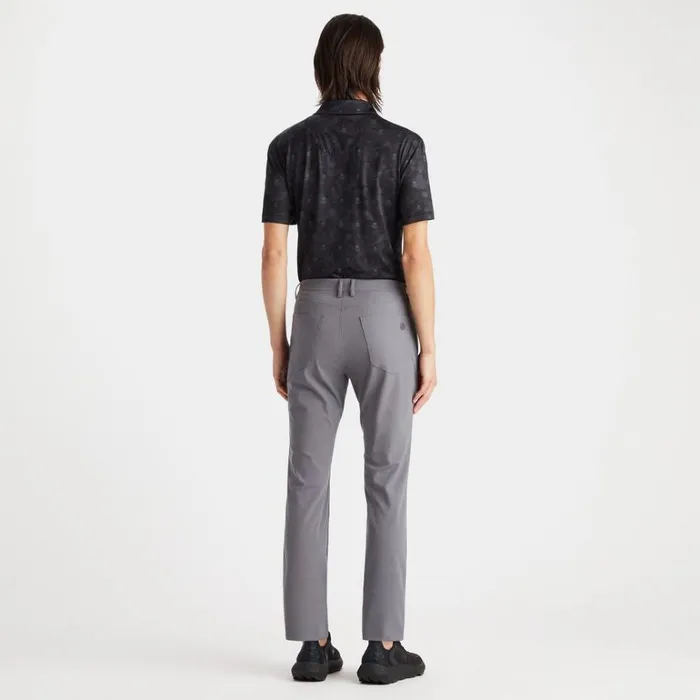 Men GFORE Grey Tour 5 Pocket 4Way Stretch Straight Leg Golf Pants